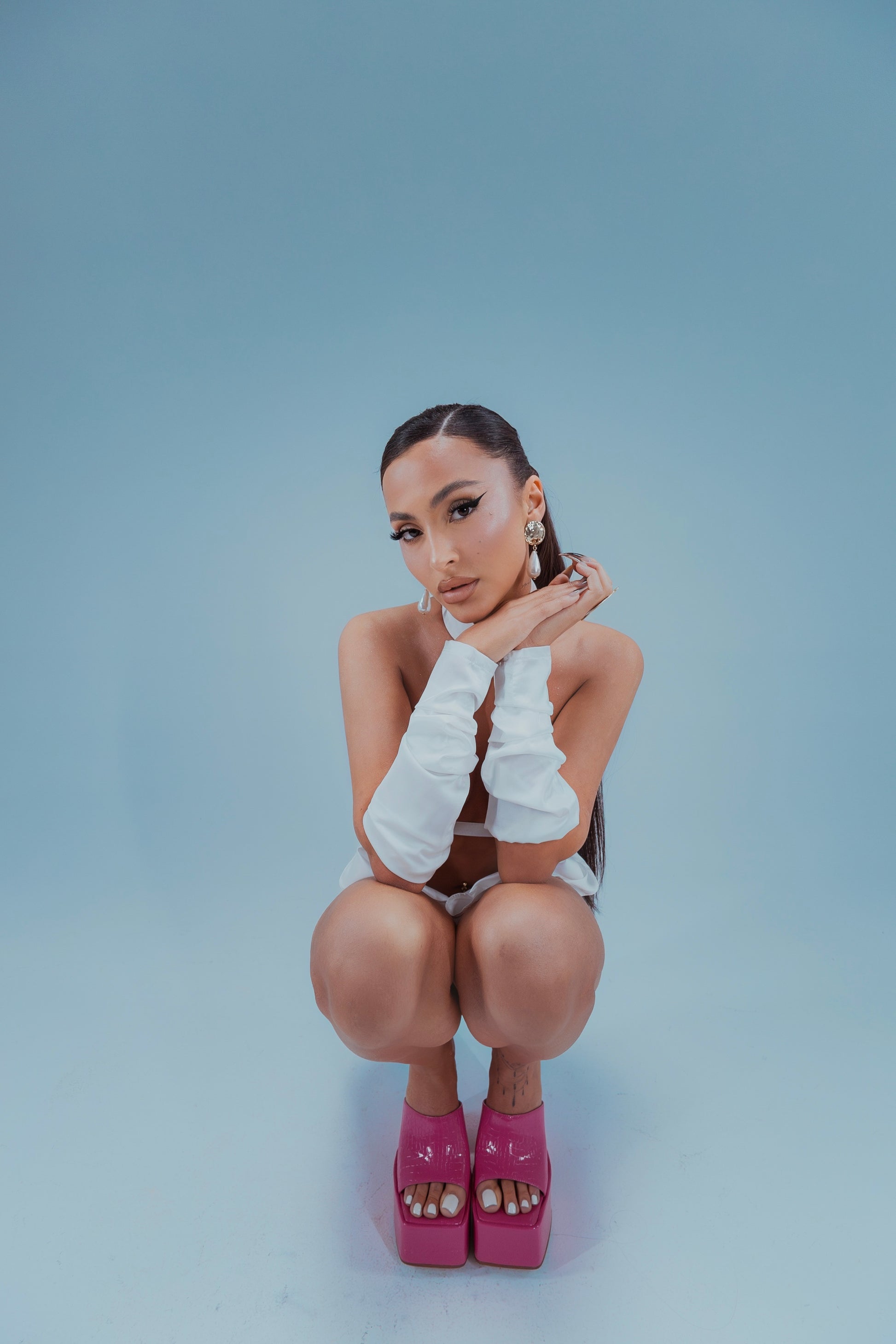 White fever dress