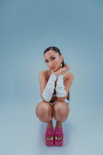 White fever dress