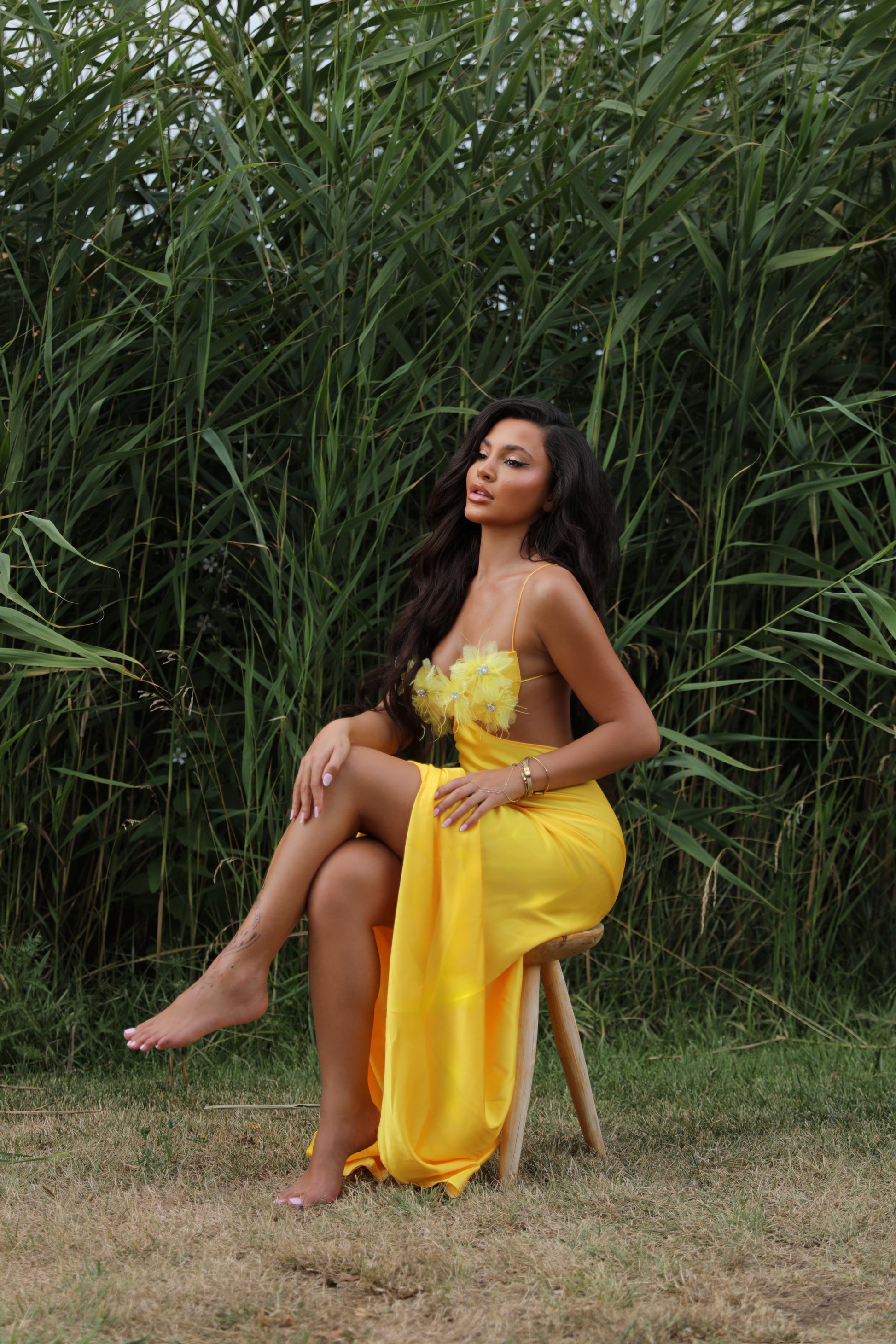 Lemon Flirt Dress