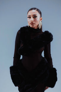 Fur me dress limited edition
